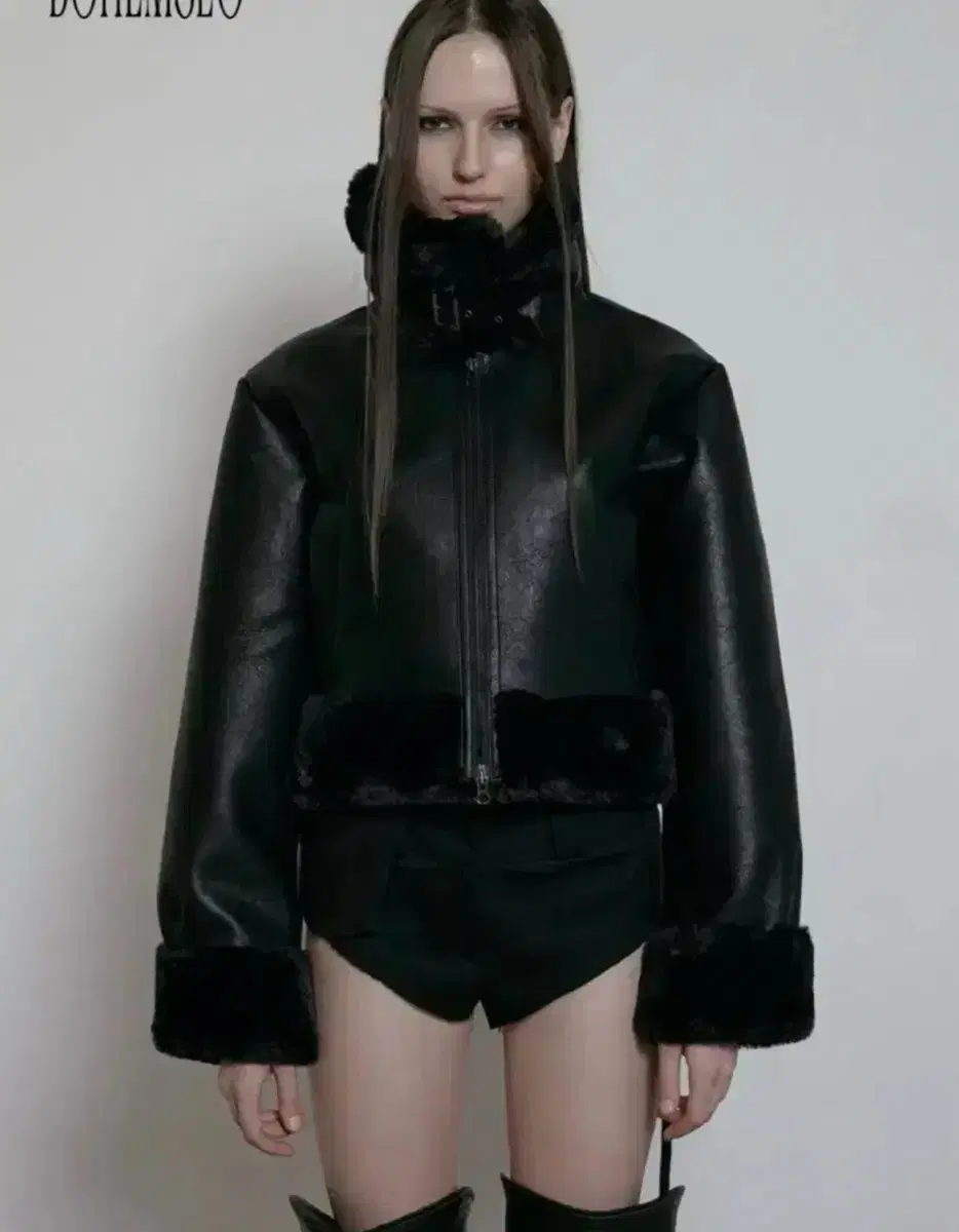 ジャケット・アウター Bohemian seoul leather blouson jumper ジャケット・アウター Bohemian seoul leather blouson jumper